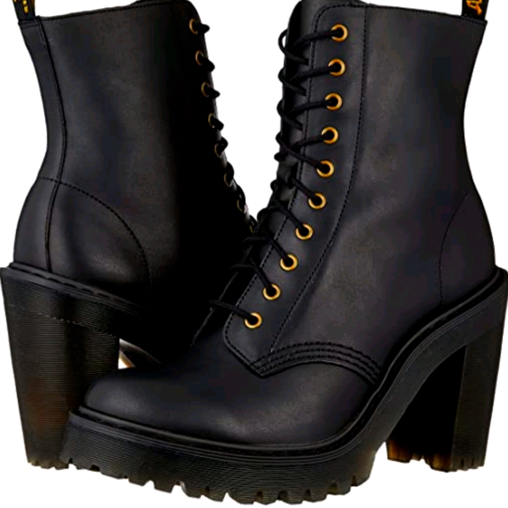 Doc Marten Black leather boots